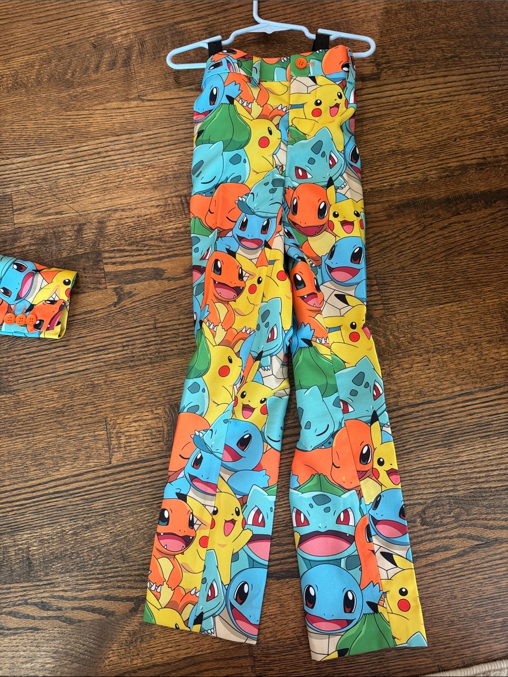 OppoSuits Kids Pokémon Character Blue Orange Yellow Pattern Suit -8y - Picture 6 of 9